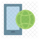 Global Mobile Phone Icon
