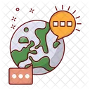 Global Network Social Icon