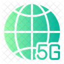 5 G Global Connection Icon