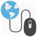 Global Access Global Network Internet Technology Icon