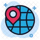 Global Address Position Icon
