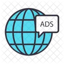 Global Advertisement Global Advertising National Advertising Icon