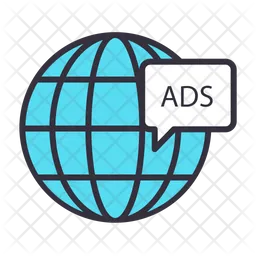 Global Advertisement  Icon