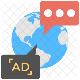 Global Advertisement Icon