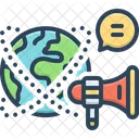 Global Advertising Global Advertising Icon