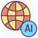 Iglobal Ai Global Ai Global Artificial Intelligence Icon