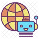 Iglobe Bot Global Ai Bot Artificial Bot Icon