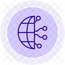 Icone Globale Ai Line Icon