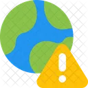 Global Alert Global Warning World Icon