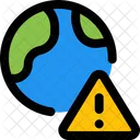 Global Alert Global Warning World Icon