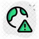 Global Alert Global Warning World Icon