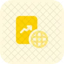 Global Analysis Global Exploration International Research Icon