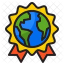 Global Badge  Icon