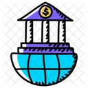 International Bank Global Bank Bank Building Icon