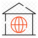 Global Bank Worldwide Bank Overseas Bank Icon