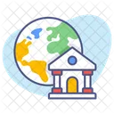 International Banking Online Banking Worldwide Banking Icon