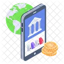 Banking App Global Banking Online Banking Icon