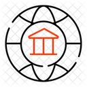 Global Banking Worldwide Banking International Banking Icon