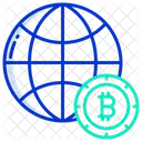 Bitcoin global  Icono