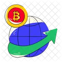 Global Bitcoin  Icon