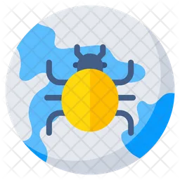 Global Bug  Icon