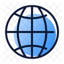 Global Globe Online Icon