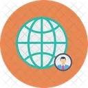 Global World Network Icon