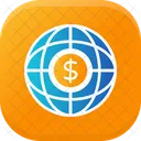 Global Business Globalization Finance Growth Icon