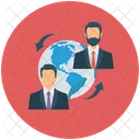 Global Business International Business Global Communication Icon