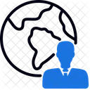 Global Business Globalization International Icon