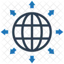 Communication Global Business Global Solutions Icon