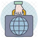 Business Portfolio Briefcase Icon