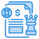 Global Business Strategy  Icon