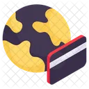 Global Card Payment Global Payment International Payment Icon