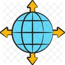 Global Cardinal Directions Icon