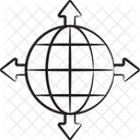 Global Cardinal Directions Icon