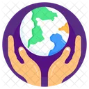 World Care Global Care Worldwide Care Icon