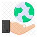 World Care Global Protection Global Care Icon