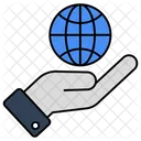 Global Care Planet Care Global Conservation Icon