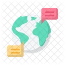 Globaler Chat  Symbol