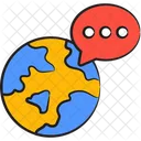 Global Communication Communication Global Icon