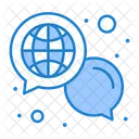 Global Chatting Global Chat Global Icon