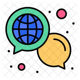 Global Chatting  Icon