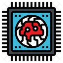 Processor Data Ai Icon