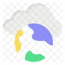Global Cloud Internet Wifi Icon