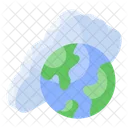 Global Cloud Computing Icon