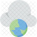 Cloud Computing Globe Cloud Icon