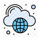 Global Cloud  Icon