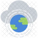 Global Cloud Cloud Earth Global Icon