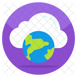 Global Cloud  Icon